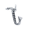 STERLING SILVER SAXOPHONE CHARM