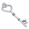 49MM HEART KEY PENDANT