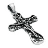 HEART FILIGREE CRUCIFIX CROSS PENDANT