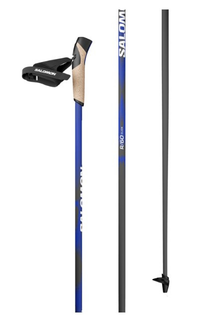 Salomon R60 Click Nordic Ski Poles 26/27