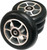 4 Built 100x24 mm Rollerski Wheels