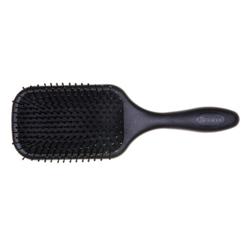 Denman Large Black Paddle Brush #D83