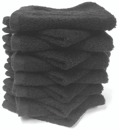 ProTex Black Bleach Guard CutPRO Washcloth 12pk