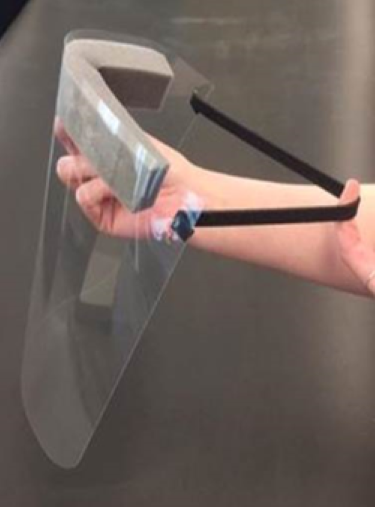 Face Shield w/Handle