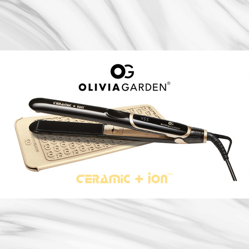 Olivia Garden Ceramic+ 1" Flat Iron