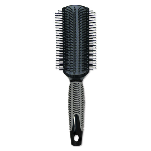 Ceramic Rubber Base Styling Brush - 9 Row