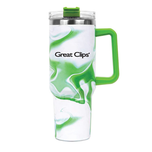 Green Swirl Mug 40 oz