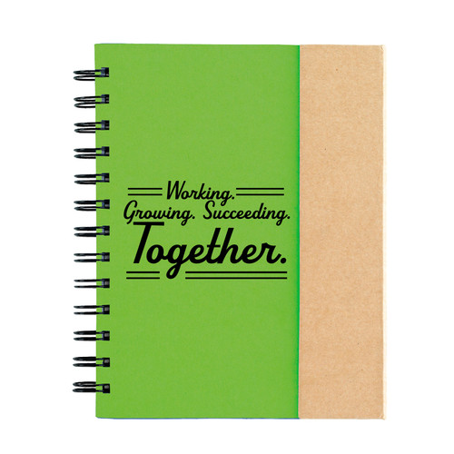 Spiral Notebook W/Sticky Notes & Flags
