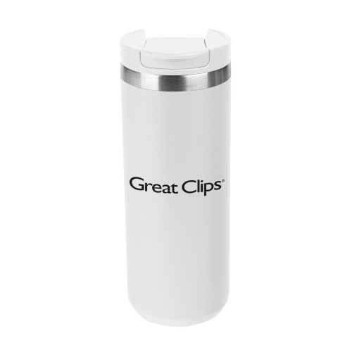Stainless Steel Bottle 18oz - White