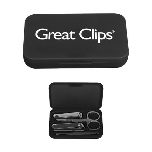 5 Piece Manicure Set - Black