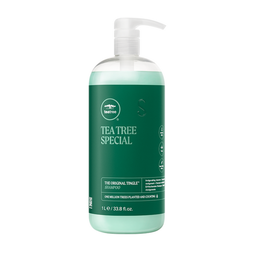 PM Tea Tree Shampoo Liter w/Free Pump