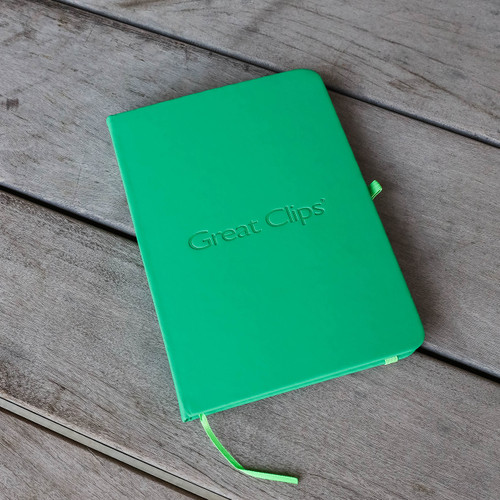 (NEW) GC Green Journal Notebook Debossed