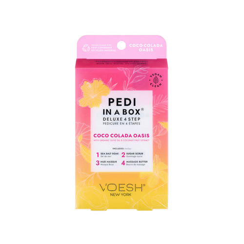 Voesh Coco Colada Oasis Pedi Deluxe 4 Step