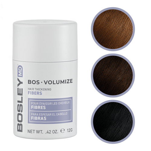 Bosley Volumizing Fibers 0.42oz - Medium Brown (Available September 2026)