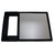 Black Square Hand Mirror