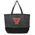 Felt Tote Bag Charcoal W/Black
