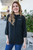 (NEW) Ladies 3/4 Sleeve Crepe Tunic
