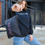 (NEW) Luxe Puffer Wristlet Pouch - Black