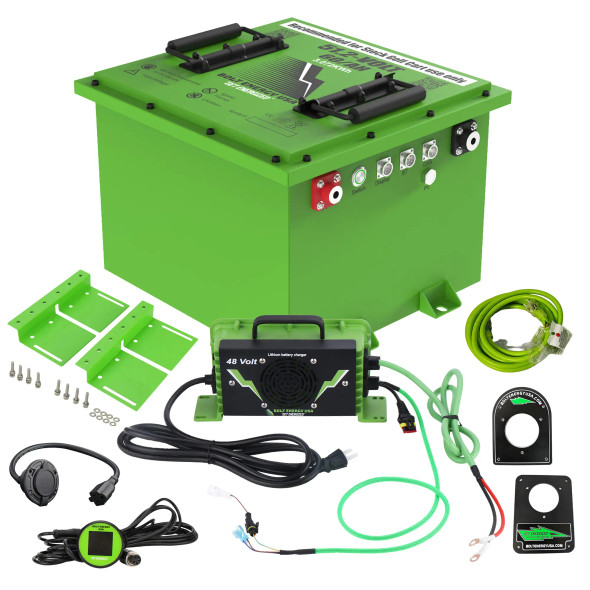 BOLT Energy EZGO TXT Lithium Battery Conversion Kit (48V, 60Ah)