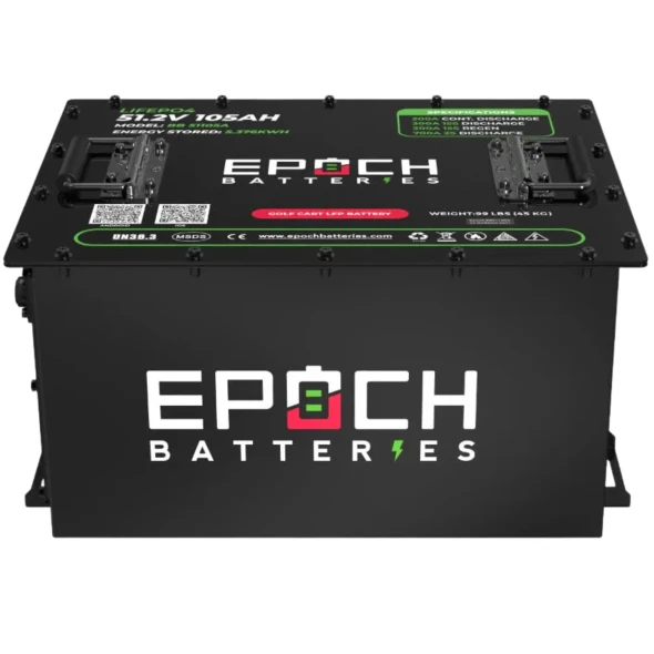 EPOCH Club Car Tempo Lithium Conversion Kit (48V, 105AH)