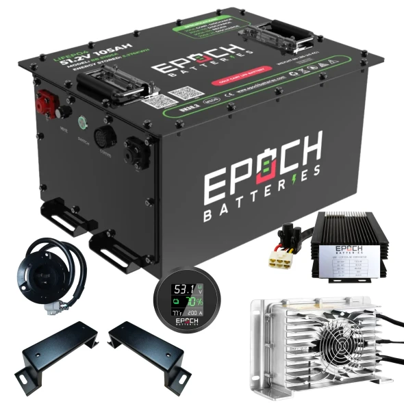 EPOCH Yamaha G29 Lithium Conversion Kit (48V, 105AH)