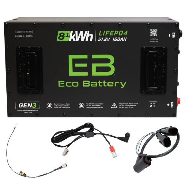 ECO Battery Evolution D5 Lithium Battery Conversion Kit (48V, 160Ah)