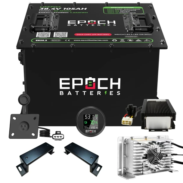 EPOCH EZGO TXT Lithium Conversion Kit (36V, 105AH)