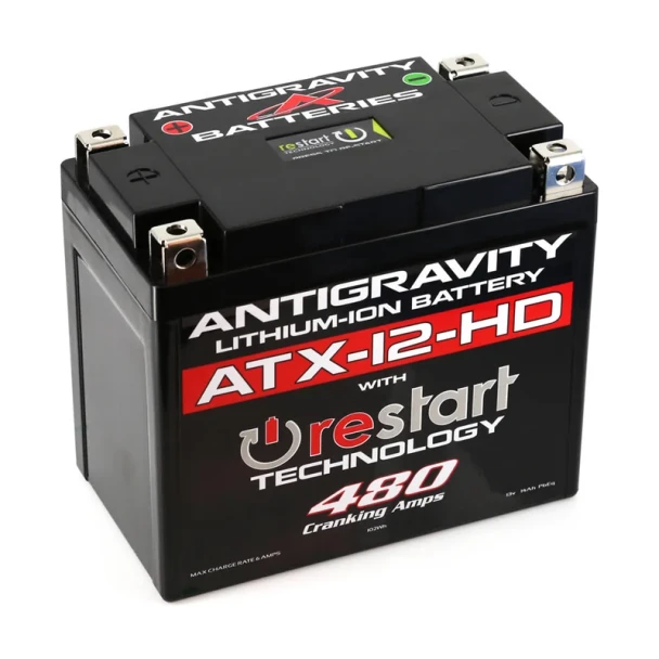 Antigravity ATX12-HD 12V Jet Ski Battery 480CA (w/ Re-Start)
