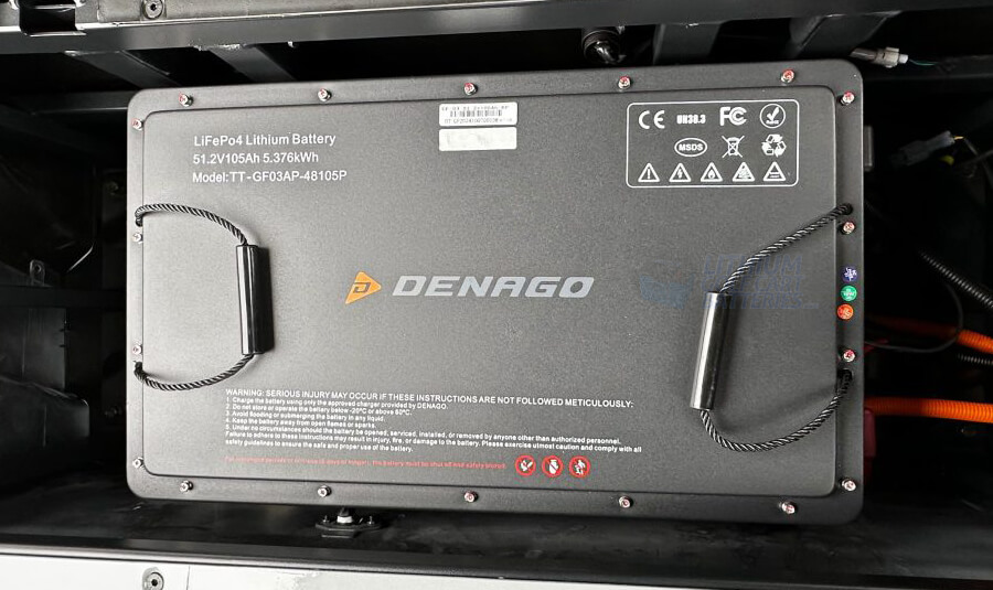 Denago Factory Lithium Golf Cart Battery Denago Factory Lithium Golf Cart Battery