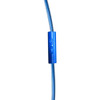 HamiltonBuhl Sack-O-Phones, 5 Blue Favoritz Headsets with In-Line Microphone and TRRS Plug