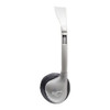 SchoolMate On-Ear Stereo Headphone with Leatherette Cushions and in-line Volume