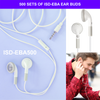 HamiltonBuhl® Ear Buds, In-Line Microphone and Play/Pause Control