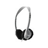 HamiltonBuhl® HygenX Sanitary, Disposable Ear Cushion Covers for 2.5" Personal-Sized Headphones and Headsets, Master Carton of 12 boxes, BLACK