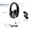 HamiltonBuhl Smart-Trek™ Deluxe Stereo Headphone with In-Line Volume Control and 3.5mm TRS Plug