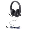 Smart-Trek Mini Headset with Steel-Reinforced Gooseneck Mic and 3.5mm TRRS Plug