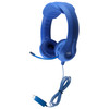 Flex-Phones™ Virtually Indestructible Foam USB Headsets with Gooseneck Microphone – BLUE