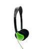 HamiltonBuhl Personal On-Ear Stereo Headphone  GREEN
