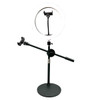 HamiltonBuhl® Content Creators Set - Ring Light with Dual Smartphone Holders
