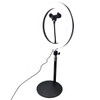 HamiltonBuhl® Content Creators Set - Ring Light with Dual Smartphone Holders