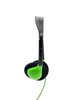 HamiltonBuhl Personal On-Ear Stereo Headphone  GREEN - 200 Pack