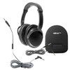 HamiltonBuhl Deluxe-Size Active Noise-Cancelling Headset with In-Line Microphone and Case