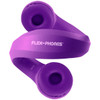 Flex-Phones™ Virtually Indestructible Foam Headphones – PURPLE