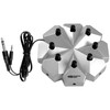 Listening Center with AudioAce™ Media Player and Deluxe-Sized Over-Ear Headphones For 6 Students