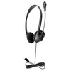 Personal Headset with Steel-Reinforced Mic, USB-C plug and Foam Ear Cushions
