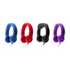 Flex-Phones™ Virtually Indestructible Headphones - Color Pack - BLUE, BLACK, RED and PURPLE