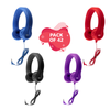HamiltonBuhl Flex-Phones™ Foam Headphones – 42 Pack