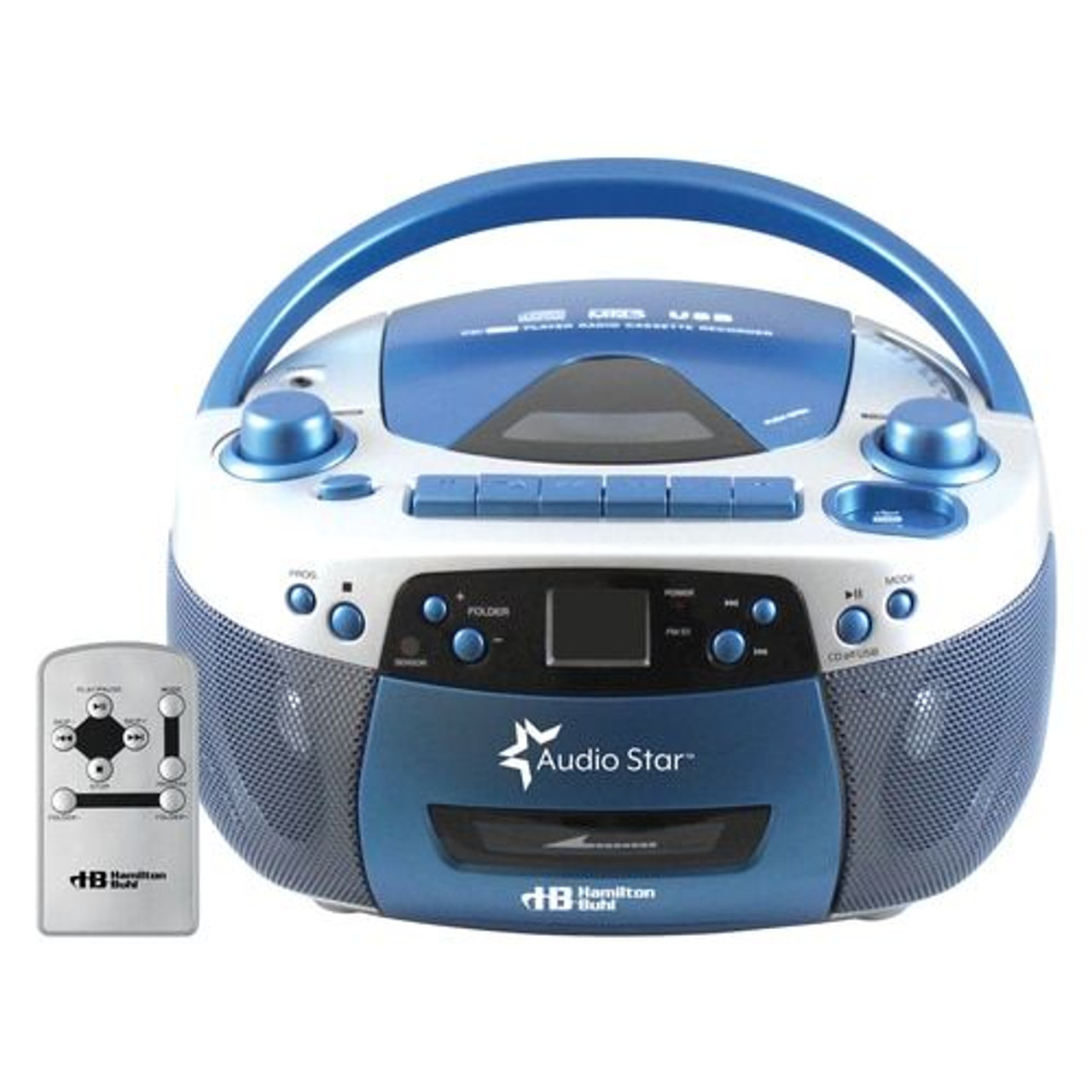 Reproductor Cd-Mp3 Bluetooth Usb Control Remoto ROADSTAR Hra-270Cd-Mp3Cd+Bt  Madera