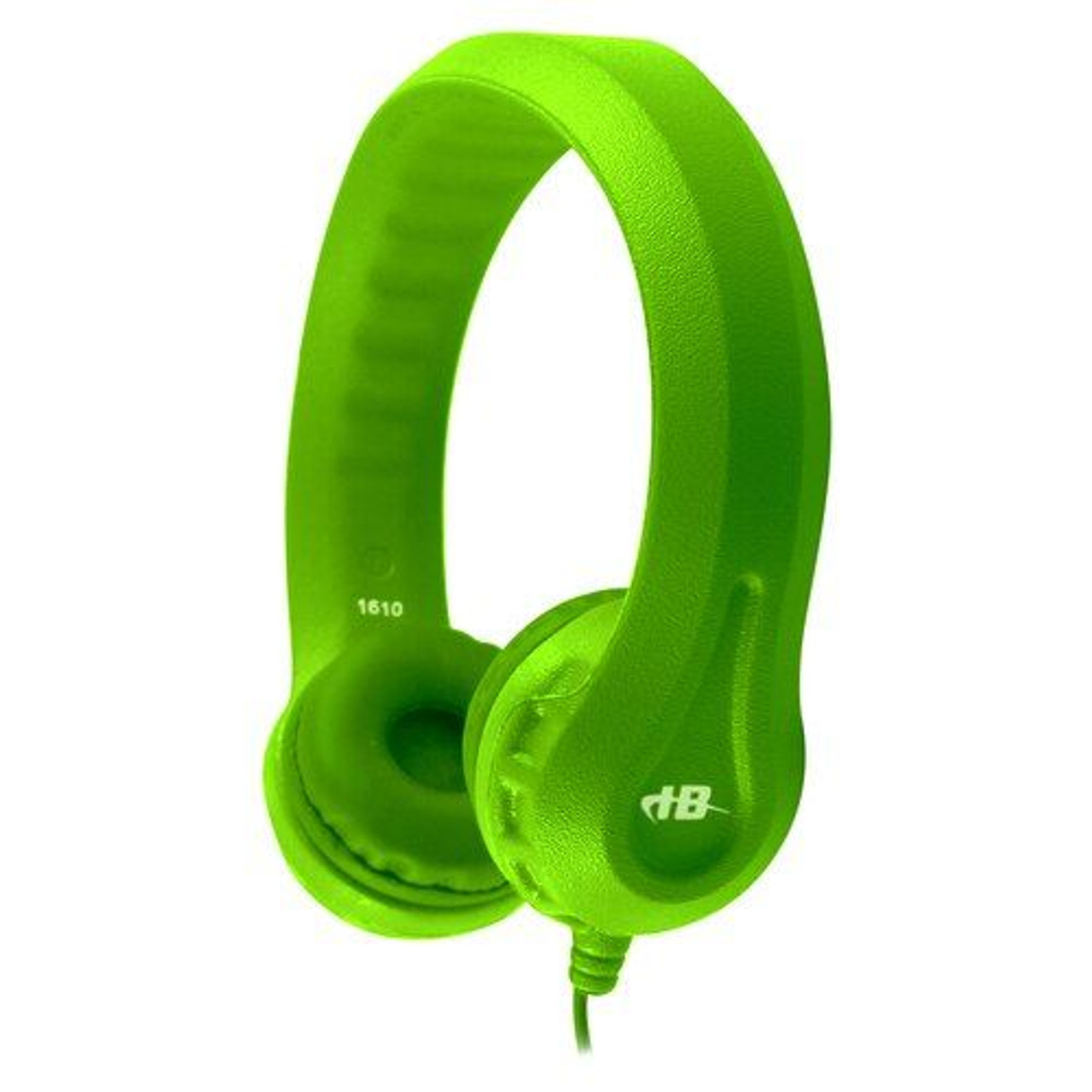 Flex-Phones™ Virtually Indestructible Foam Headphones – GREEN
