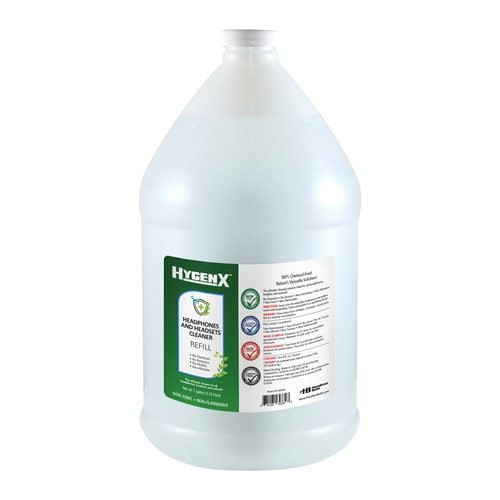 Hygenx Headphone and Headset Cleaner - One Gallon Refill Bottle