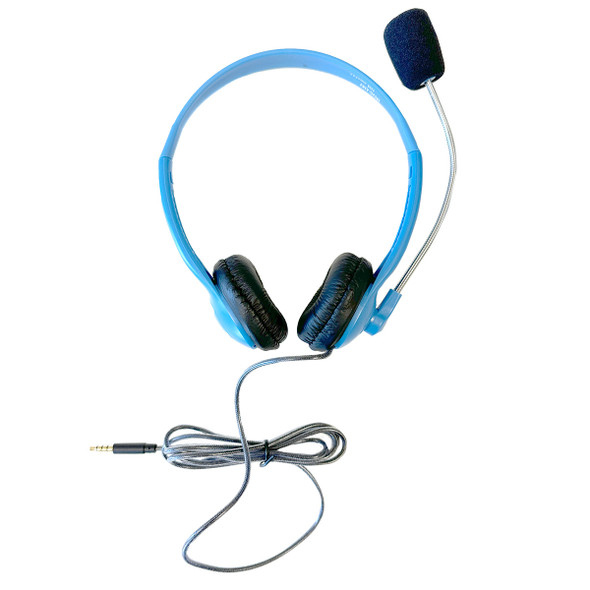 HamiltonBuhl® Personal-Sized Headset with Steel-Reinforced Gooseneck Mic and TRRS Plug HamiltonBuhl® Personal-Sized Headset with Steel-Reinforced Gooseneck Mic and TRRS Plug